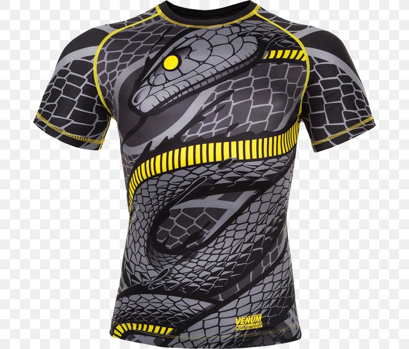 Rash Guard Venum Sleeve Brazilian Jiu-jitsu Boxing, PNG, 700x700px, Rash Guard, Active Shirt, Boxing, Brand, Brazilian Jiujitsu Download Free