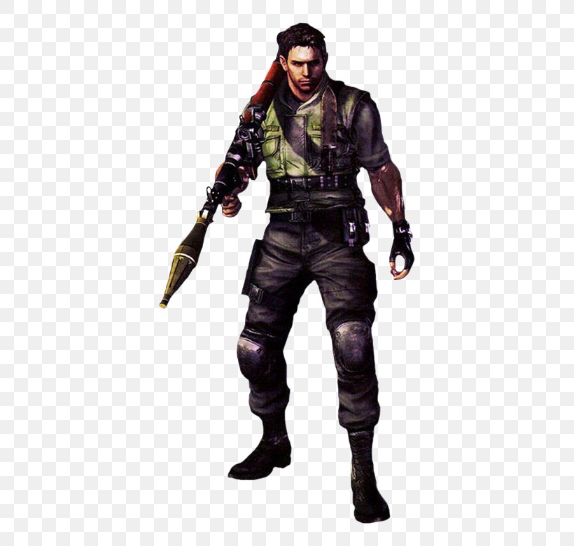 Resident Evil 5 Tomb Raider Chronicles Chris Redfield Tomb Raider III, PNG, 457x780px, Resident Evil 5, Action Figure, Action Toy Figures, Capcom, Catsuit Download Free