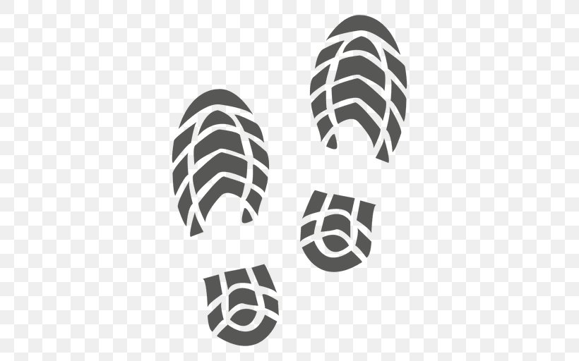 Shoe Footprint Stock Photography Royalty-free, PNG, 512x512px, Shoe, Black, Black And White, Footprint, Hand Download Free