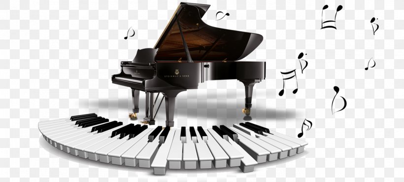 Digital Piano Steinway & Sons Musical Instrument Grand Piano, PNG, 1381x623px, Watercolor, Cartoon, Flower, Frame, Heart Download Free
