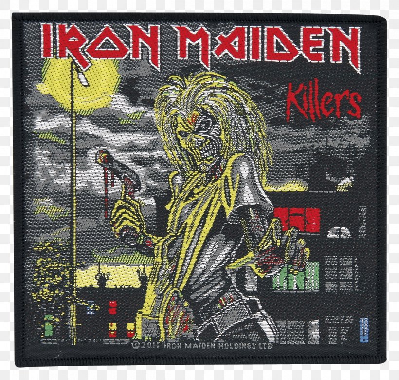 Iron Maiden Killers Heavy Metal Embroidered Patch Eddie, PNG, 1200x1142px, Iron Maiden, Album, Art, Comic Book, Eddie Download Free