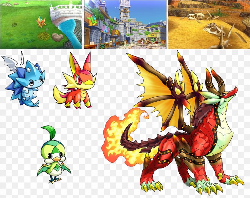 Puzzle & Dragons Puzzle & Dragon Cross Monster Hunter Stories GungHo Online, PNG, 1220x970px, Puzzle Dragons, Android, Art, Cartoon, Computer Software Download Free