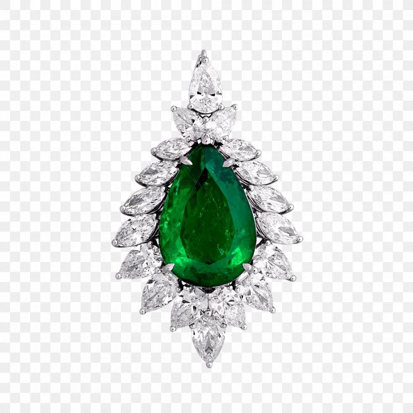 Emerald Jewellery Charms & Pendants Laofengxiang Jewellers Brooch, PNG, 1000x1000px, Emerald, Brilliant, Brooch, Charms Pendants, Christmas Ornament Download Free