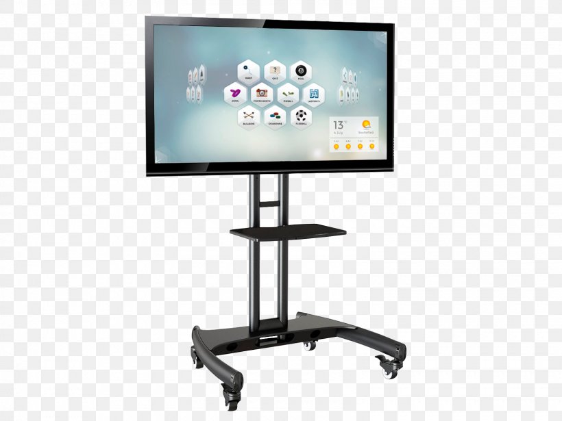 Mobile Television LED-backlit LCD Flat Panel Display LCD Television, PNG, 1600x1200px, Television, Cart, Computer Monitor, Computer Monitor Accessory, Computer Monitors Download Free