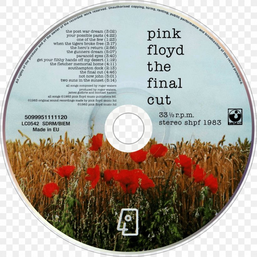 Pink Floyd The Final Cut Food Commodity, PNG, 1000x1000px, Pink Floyd, Commodity, Final Cut, Food, Grass Download Free