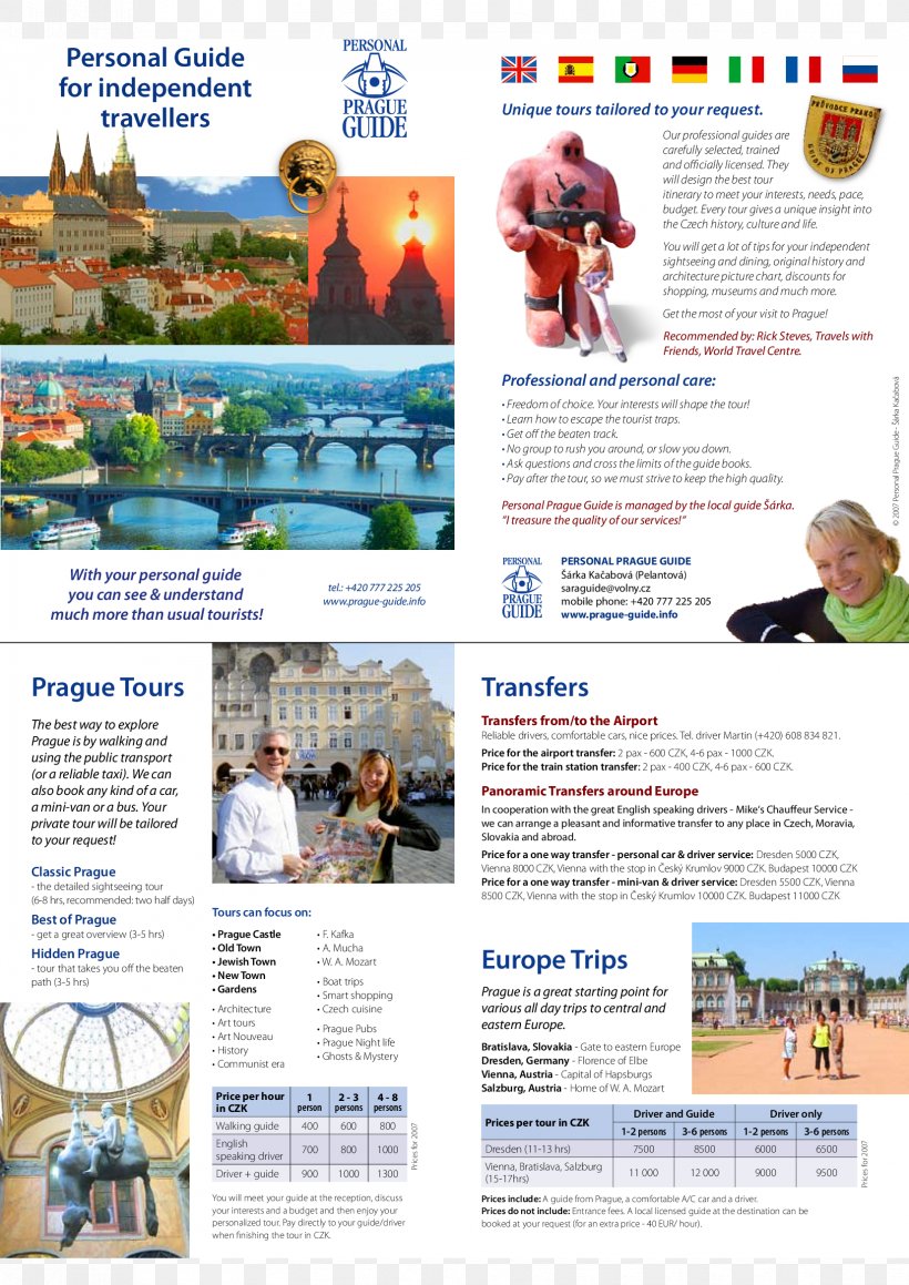Advertising Brochure Flyer Pamphlet Discover Prague Tours, PNG, 1654x2339px, Advertising, Brochure, Copyright, Flyer, Leisure Download Free