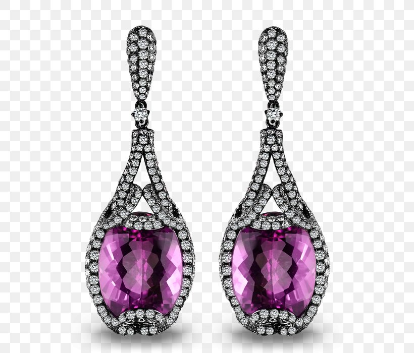 Earring Amethyst Jewellery Diamond, PNG, 700x700px, Earring, Amethyst, Body Jewellery, Body Jewelry, Brilliant Download Free