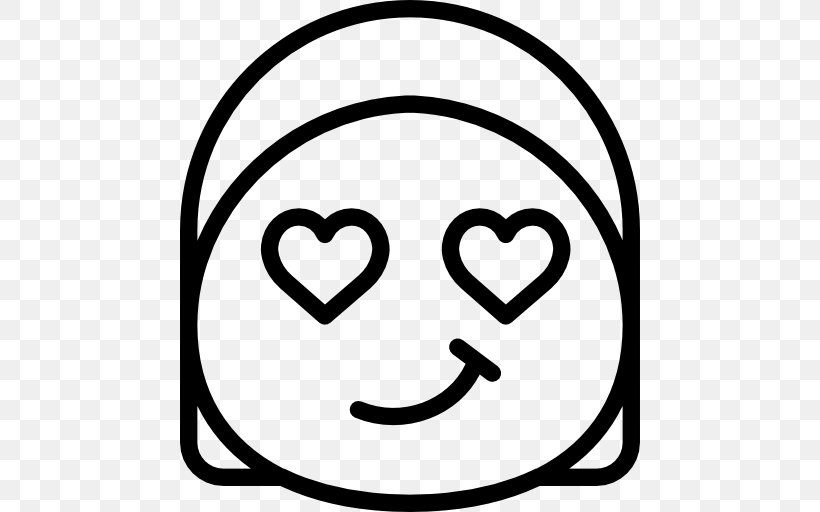 Emoticon Smiley Clip Art, PNG, 512x512px, Emoticon, Area, Black And White, Coloring Book, Emoji Download Free