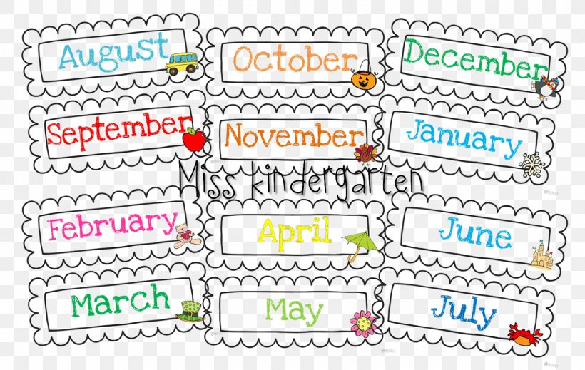 Month Calendar Pre-school Kindergarten Classroom, PNG, 1600x1014px, Month, Area, Calendar, Classroom, Dr Seuss Download Free