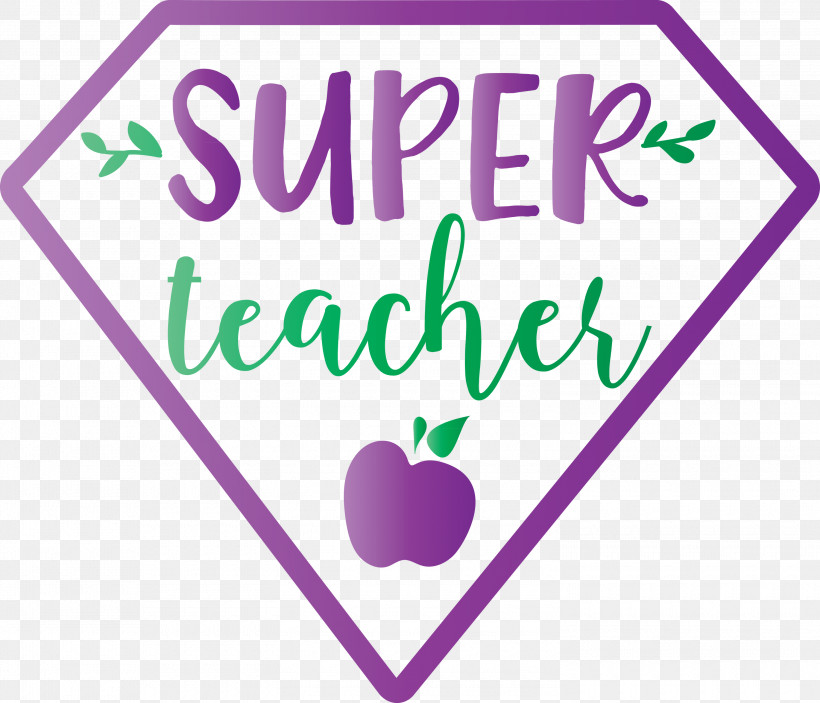 Teachers Day Super Teacher, PNG, 3000x2572px, Teachers Day, Area, Line, Logo, Love My Life Download Free