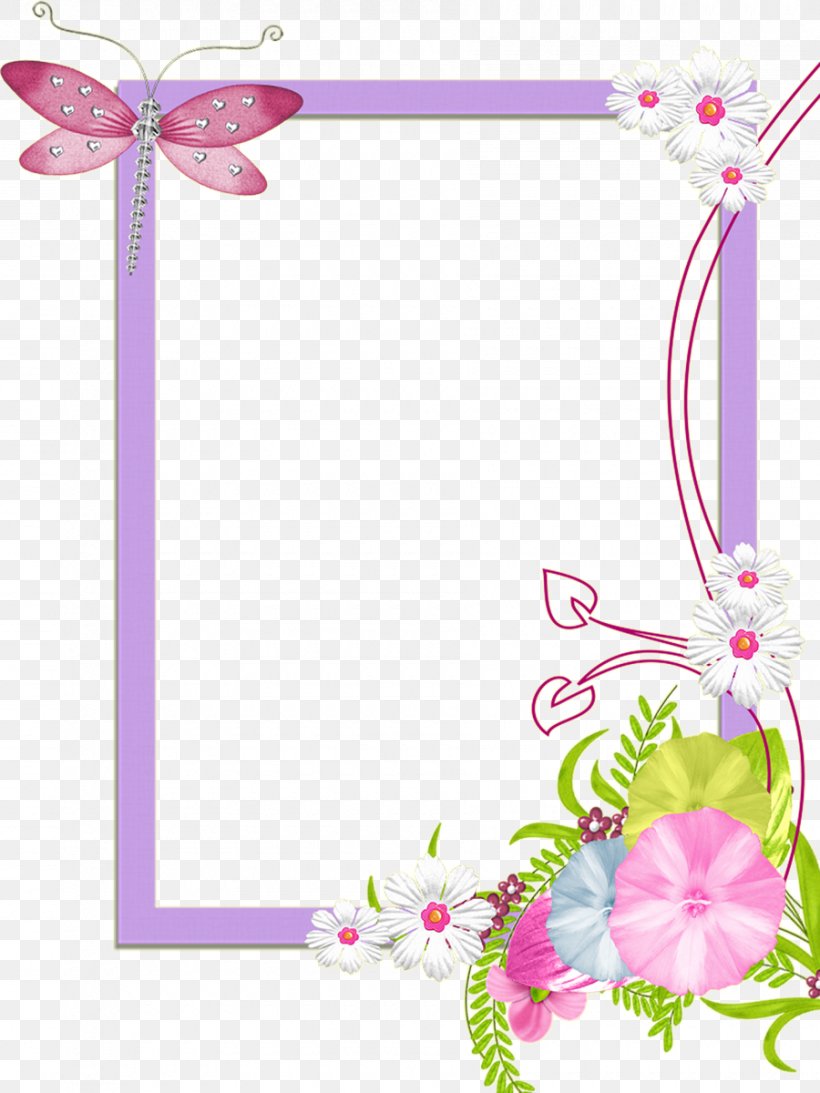 Picture Frames Clip Art, PNG, 900x1200px, Picture Frames, Art, Butterfly, Cut Flowers, Decorative Arts Download Free