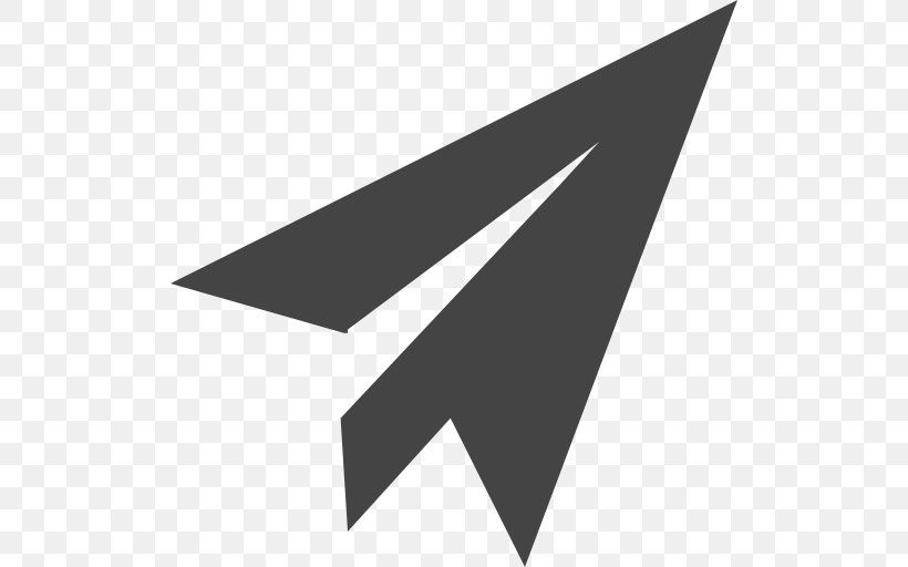 Airplane Paper Plane, PNG, 512x512px, Airplane, Black, Black And White, Brand, Monochrome Download Free