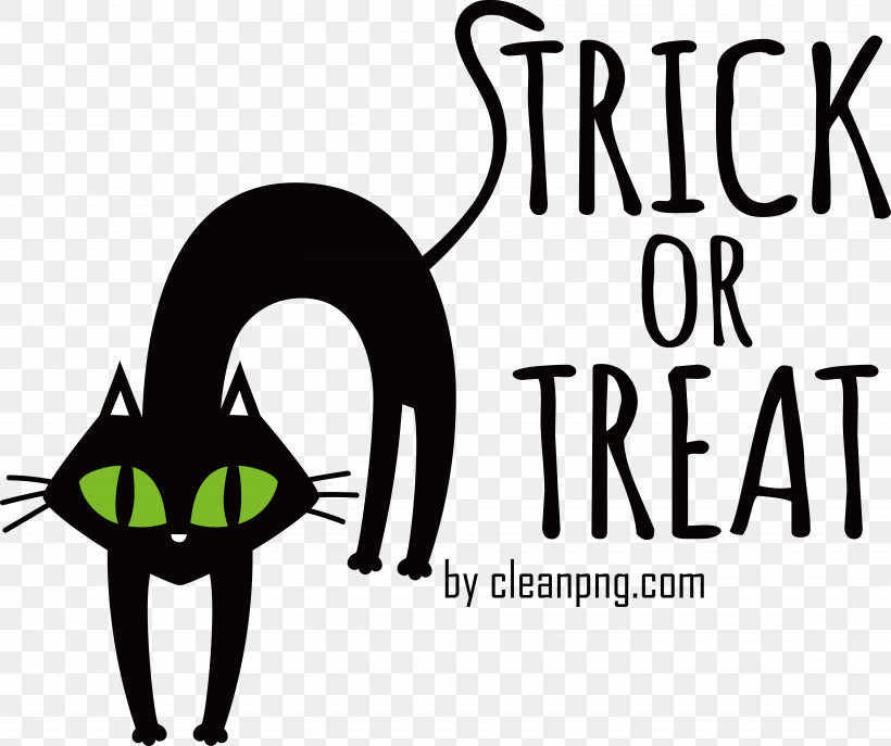 Halloween, PNG, 7346x6156px, Trick Or Treat, Black Cat, Halloween Download Free