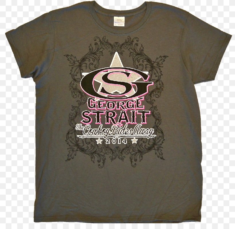 T-shirt The Cowboy Rides Away Tour Strait Out Of The Box The Cowboy Rides Away: Live From AT&T Stadium, PNG, 800x800px, Tshirt, Brand, Concert, Country Music, George Strait Download Free