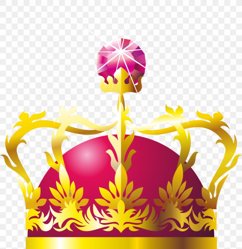 Vector Graphics Clip Art Crown Image, PNG, 829x855px, Crown, Drawing, Plant, Yellow Download Free