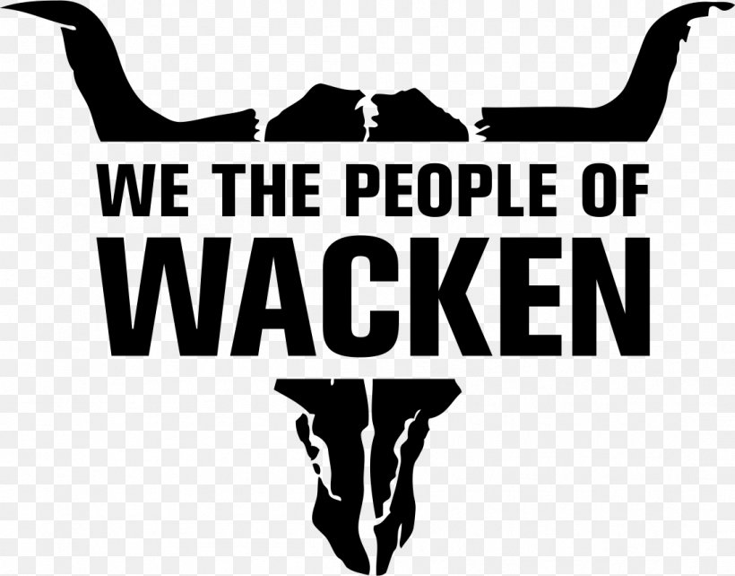 Wacken Open Air Logo Person Banner, PNG, 1098x860px, Wacken Open Air, Art, Banner, Black, Black And White Download Free