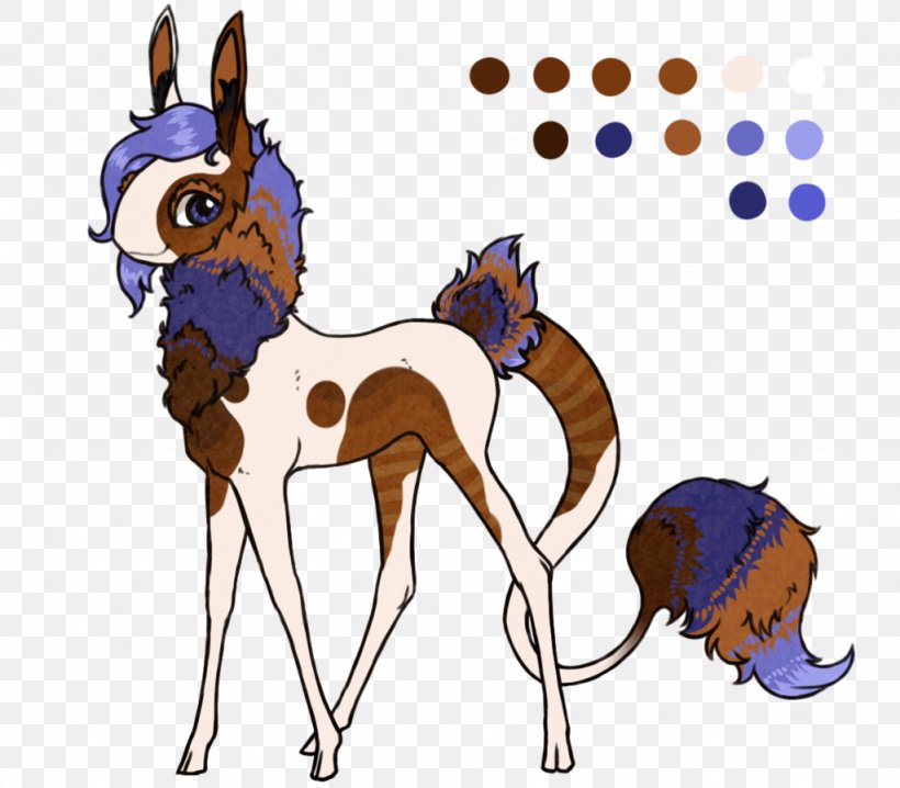 Mustang Pony Deer Mammal Pack Animal, PNG, 1024x897px, Watercolor, Cartoon, Flower, Frame, Heart Download Free
