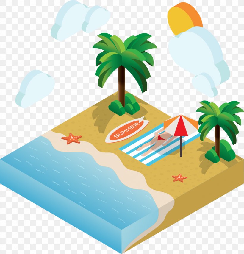 Beach Euclidean Vector, PNG, 991x1031px, Beach, Grass, Sand, Sea, Seascape Download Free