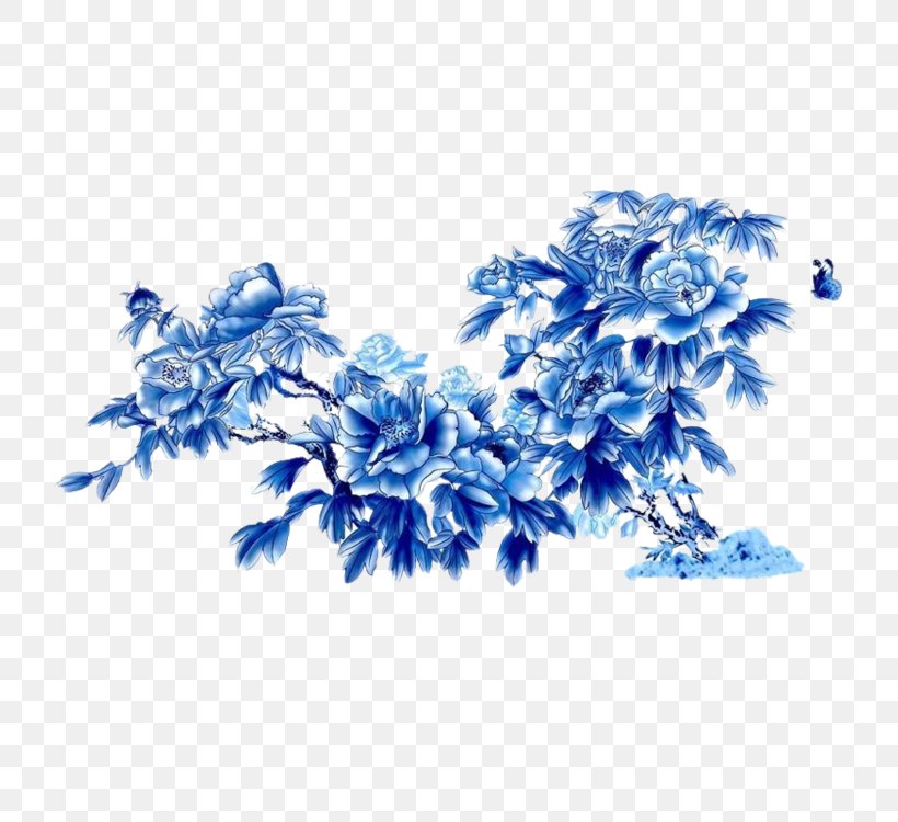 Blue And White Pottery Clip Art Jingdezhen Image Porcelain, PNG, 750x750px, Blue And White Pottery, Art, Blue, Cobalt Blue, Jingdezhen Download Free