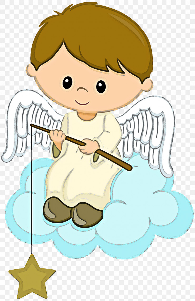 Cartoon Angel Child Cupid, PNG, 900x1391px, Cartoon, Angel, Child, Cupid Download Free