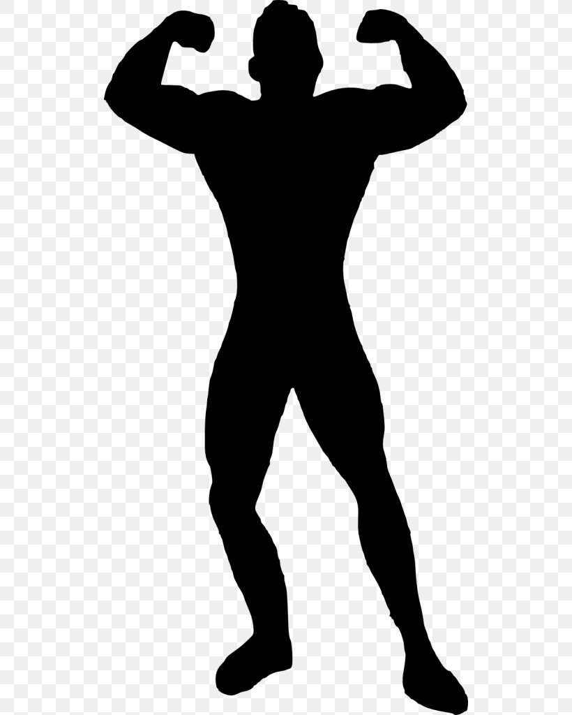 Deadpool Silhouette Muscle, PNG, 522x1024px, Deadpool, Arm, Biceps, Black, Black And White Download Free