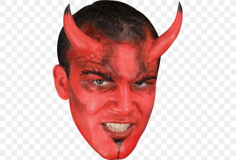 Devil Demon Make-up Supernatural Characterization, PNG, 555x555px, Devil, Characterization, Color, Cosplay, Demon Download Free