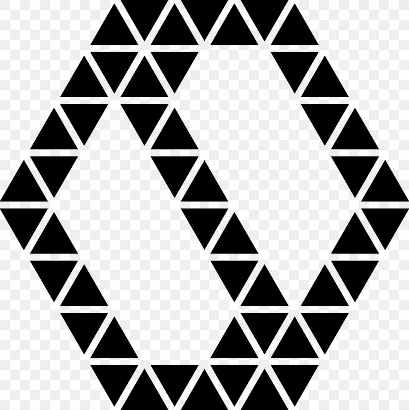 Penrose Triangle Polygon Shape Equilateral Triangle, PNG, 980x982px, Penrose Triangle, Area, Black, Black And White, Brand Download Free