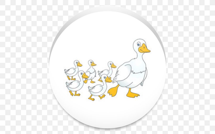 Duck Mother Goose Clip Art, PNG, 512x512px, Duck, Beak, Bird, Cartoon, Chicken Download Free