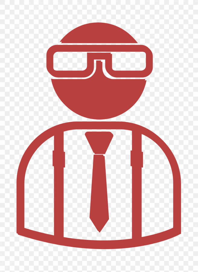 Stockbroker Wearing Glasses Suit And Tie Icon Broker Icon, PNG, 900x1236px, Broker Icon, Animation, Cdr, Humans 3 Icon, Necktie Download Free