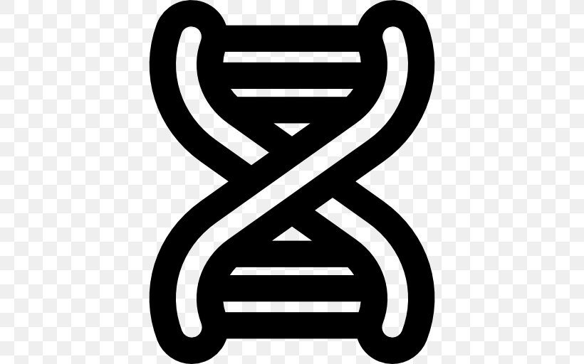DNA Biology Science, PNG, 512x512px, Dna, Area, Biology, Black And White, Genetics Download Free