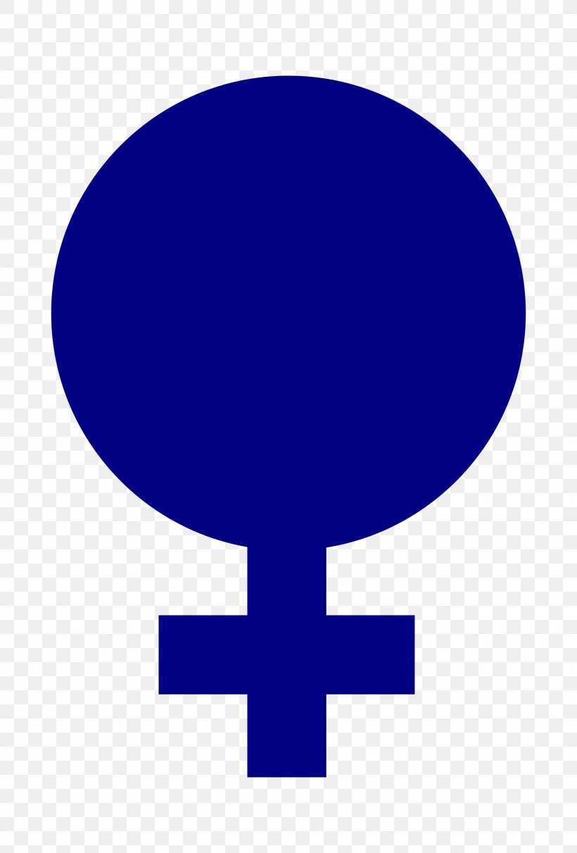 Gender Symbol Female Clip Art, PNG, 1625x2400px, Gender Symbol, Area, Blue, Electric Blue, Female Download Free