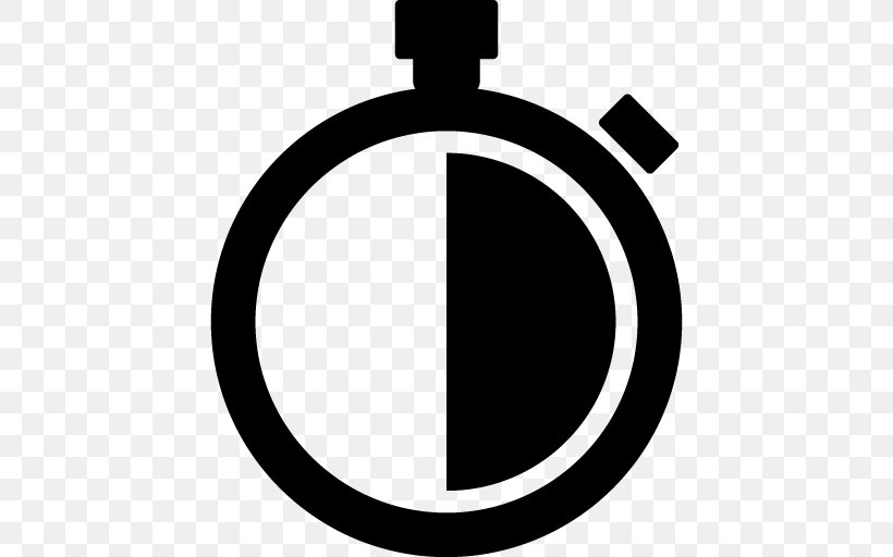 Artwork Symbol Black And White, PNG, 512x512px, Hour, Artwork, Black And White, Chronometer Watch, Clock Download Free