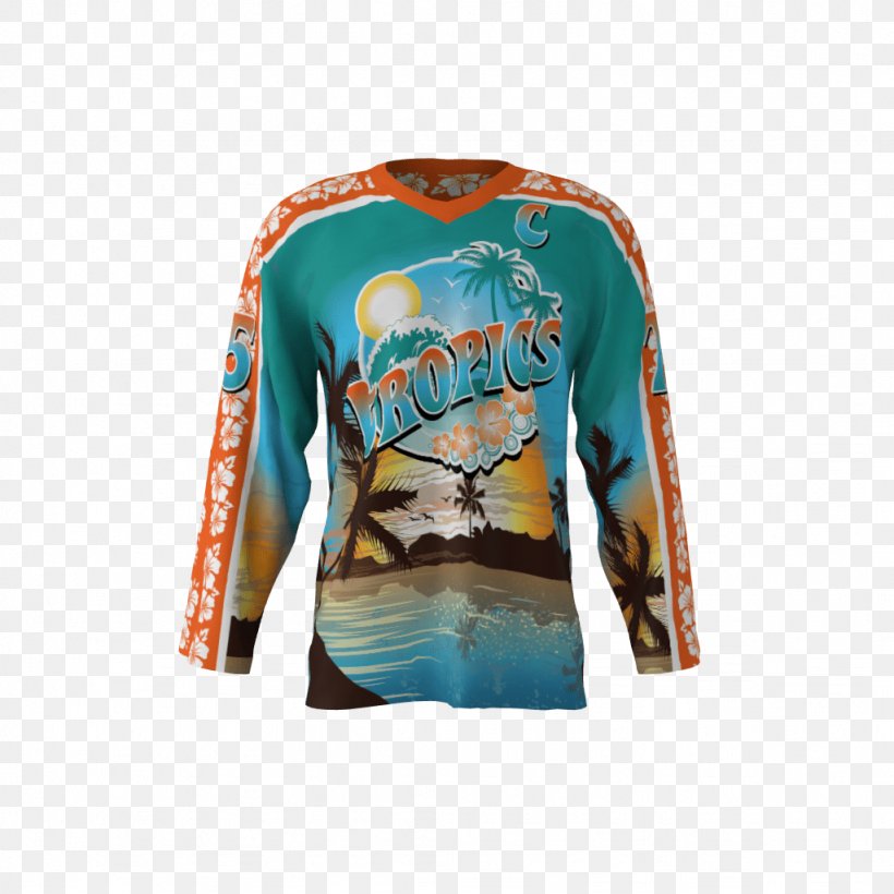 Long-sleeved T-shirt Third Jersey Long-sleeved T-shirt, PNG, 1024x1024px, Sleeve, Clothing, Dye, Dyesublimation Printer, Hockey Jersey Download Free