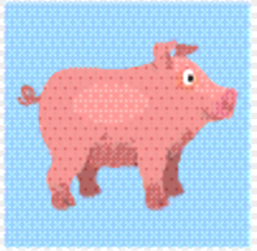 Pig Cartoon, PNG, 1804x1764px, Pig, Craft, Livestock, Pink, Pink M Download Free