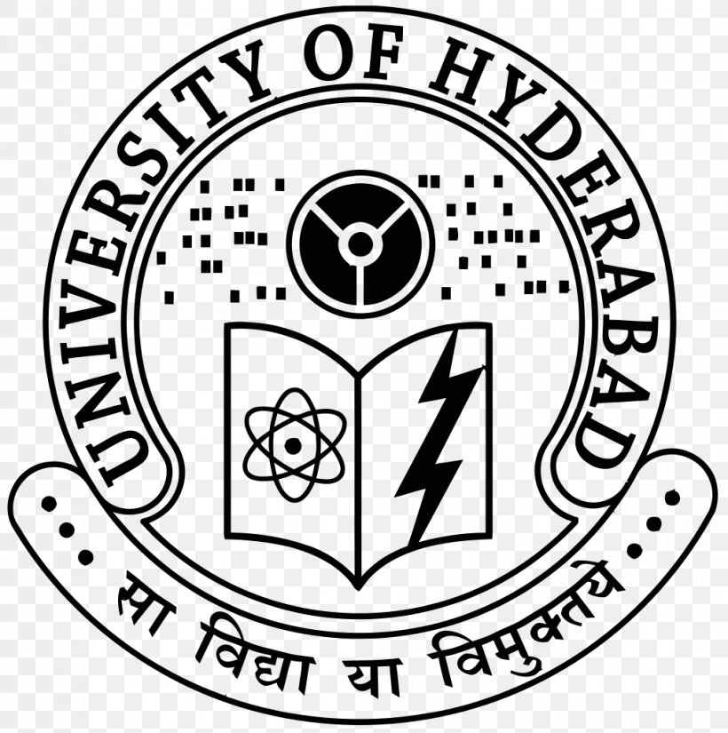 University Of Hyderabad Indian Institute Of Technology Hyderabad Ambedkar University Delhi Education, PNG, 1017x1024px, University Of Hyderabad, Area, Black And White, Brand, Doctor Of Philosophy Download Free