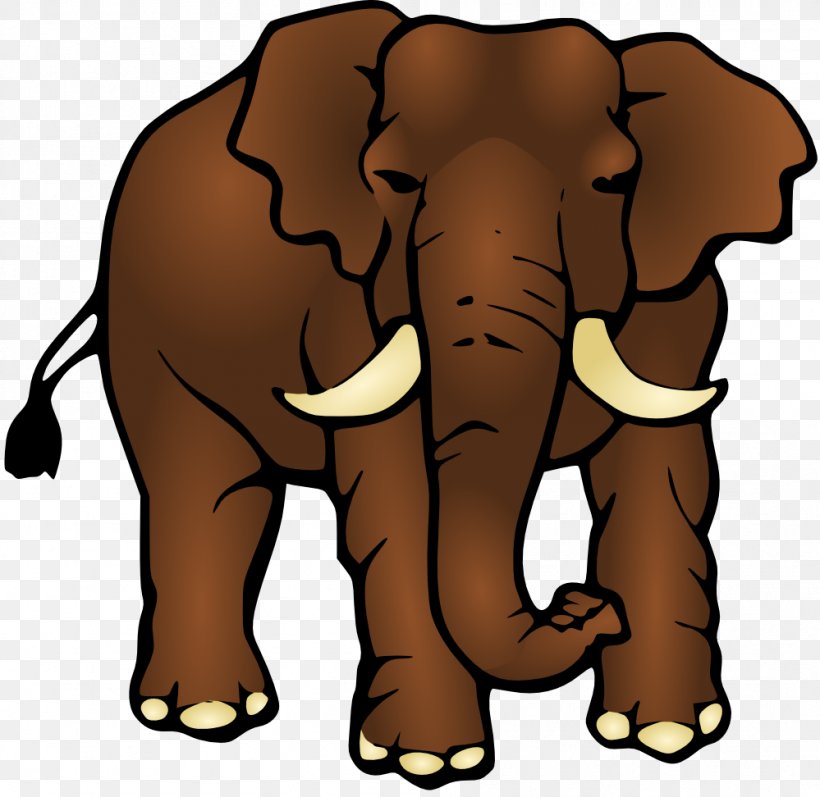 Asian Elephant African Elephant Clip Art Coloring Book Openclipart, PNG, 999x972px, Asian Elephant, African Elephant, Cattle Like Mammal, Clip Art Christmas, Color Download Free