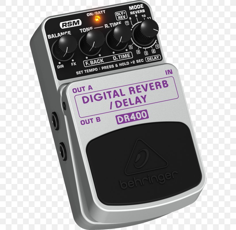 Audio Sound BEHRINGER DIGITAL REVERB/DELAY DR400 Effects Processors & Pedals, PNG, 614x800px, Watercolor, Cartoon, Flower, Frame, Heart Download Free