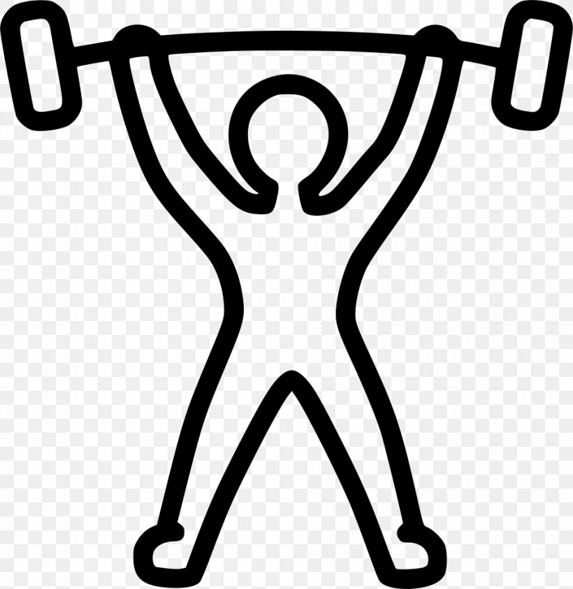 Barbell Olympic Weightlifting Powerlifting Fitness Centre Clip Art, PNG, 952x980px, Barbell, Area, Bench, Black, Black And White Download Free