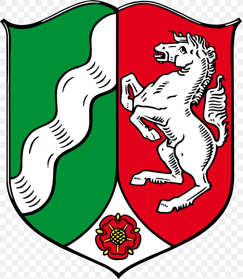 Coat Of Arms Of North Rhine-Westphalia States Of Germany Coat Of Arms Of North Rhine-Westphalia, PNG, 2000x2303px, North Rhinewestphalia, Area, Art, Artwork, Coat Of Arms Download Free