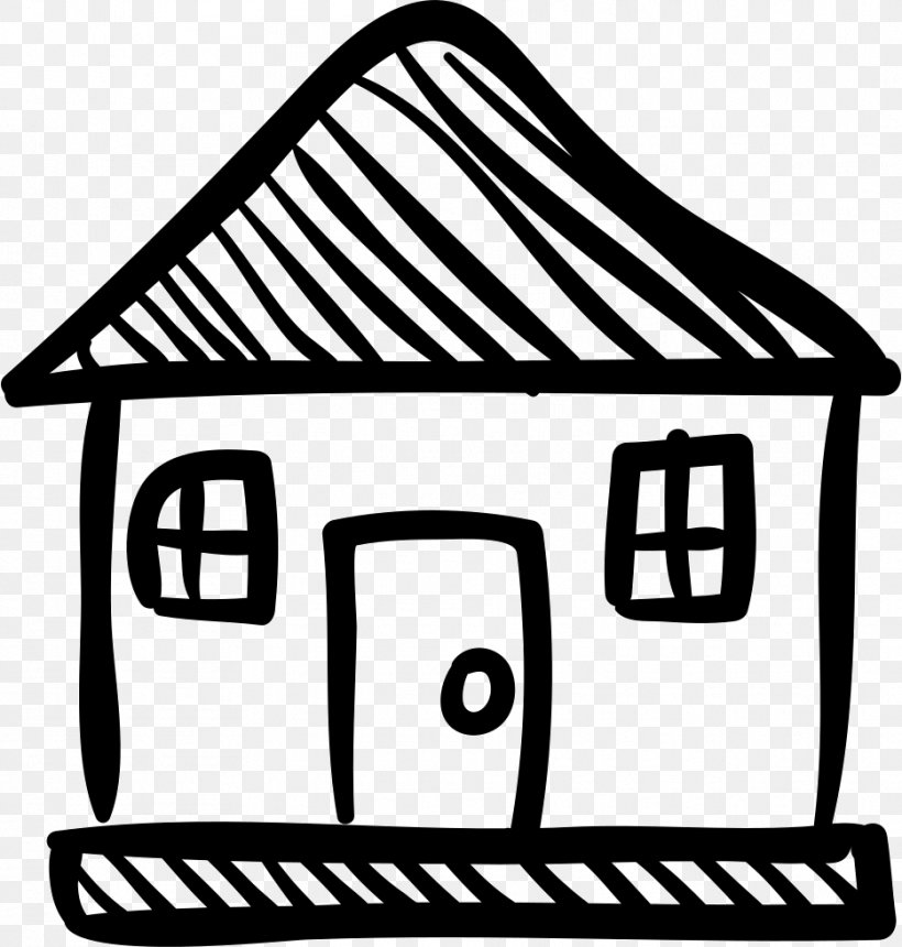House, PNG, 934x980px, House, Area, Black And White, Brand, Building Download Free