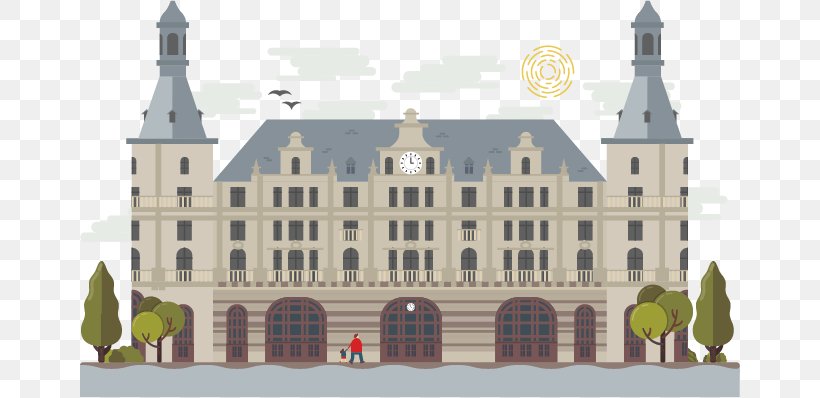 Istanbul Haydarpaşa Illustrator Architecture, PNG, 801x398px, Istanbul, Architecture, Art, Behance, Building Download Free