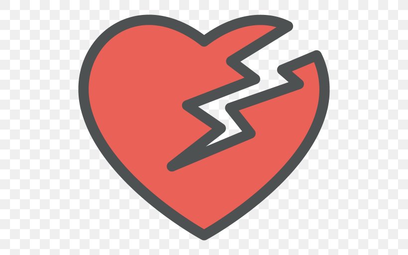 Broken Heart Symbol Clip Art, PNG, 512x512px, Heart, Brand, Broken Heart, Emoticon, Logo Download Free