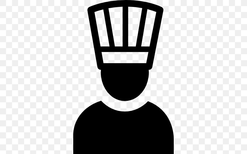 Chef's Uniform T-shirt Computer Icons Cooking, PNG, 512x512px, Chef, Area, Black, Black And White, Brand Download Free