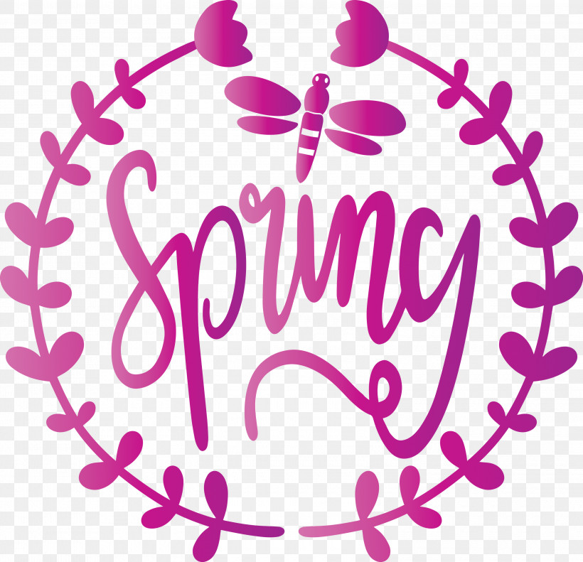 Hello Spring Spring, PNG, 3000x2896px, Hello Spring, Magenta, Pink, Spring, Text Download Free