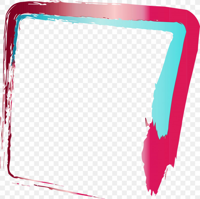 Pink Line Rectangle, PNG, 3000x2983px, Brush Frame, Frame, Line, Paint, Pink Download Free