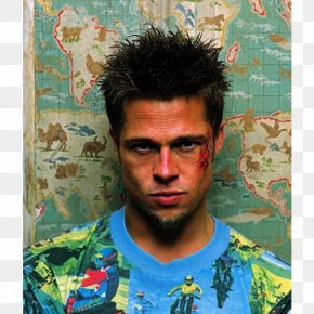 Brad Pitt Fight Club Facial Hair Poster, PNG, 429x650px, Brad Pitt, Art,  Facial Hair, Fight Club, Forehead Download Free