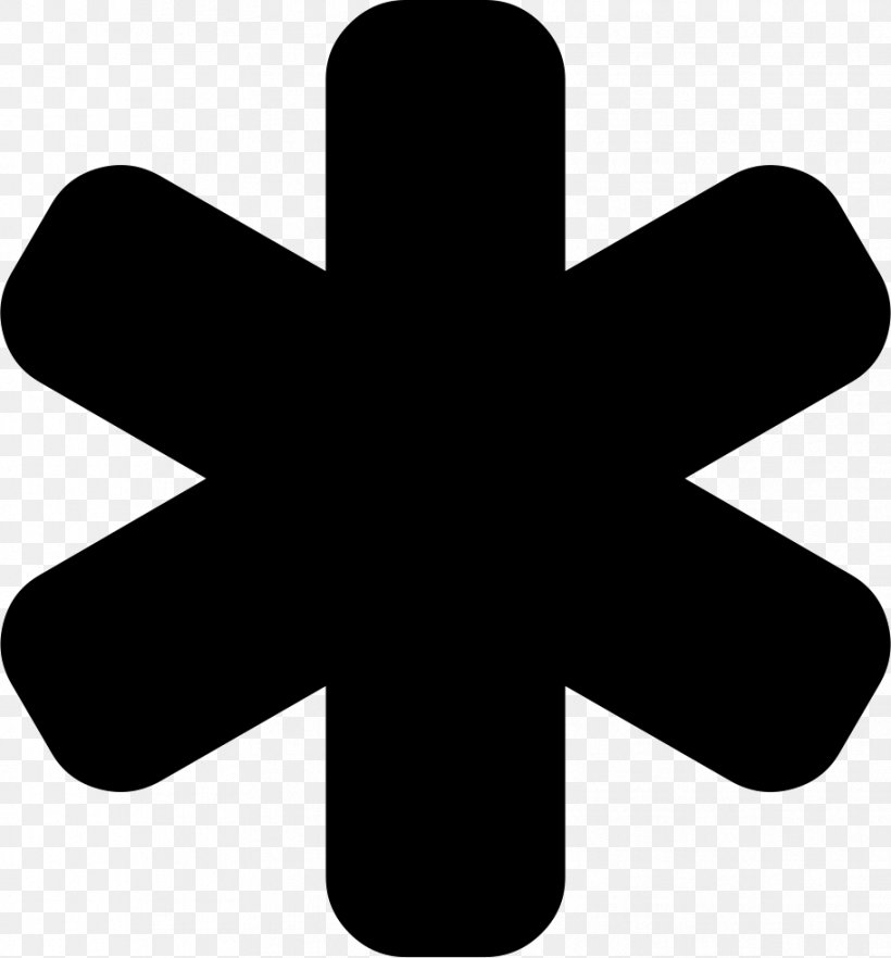 Svg, PNG, 912x981px, Asterisk, Black And White, Check Mark, Cross, Font Awesome Download Free