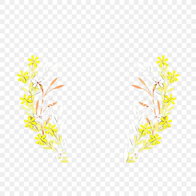 Font Line Leaf, PNG, 2000x2000px, Leaf, Plant, Yellow Download Free