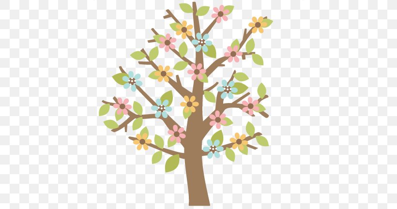 Tree Spring Clip Art, PNG, 432x432px, Tree, Blossom, Branch, Cherry Blossom, Cricut Download Free