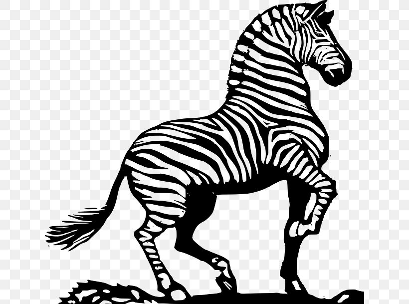 Zebra Download Clip Art, PNG, 640x609px, Zebra, Animal Figure, Black And White, Fauna, Horse Download Free